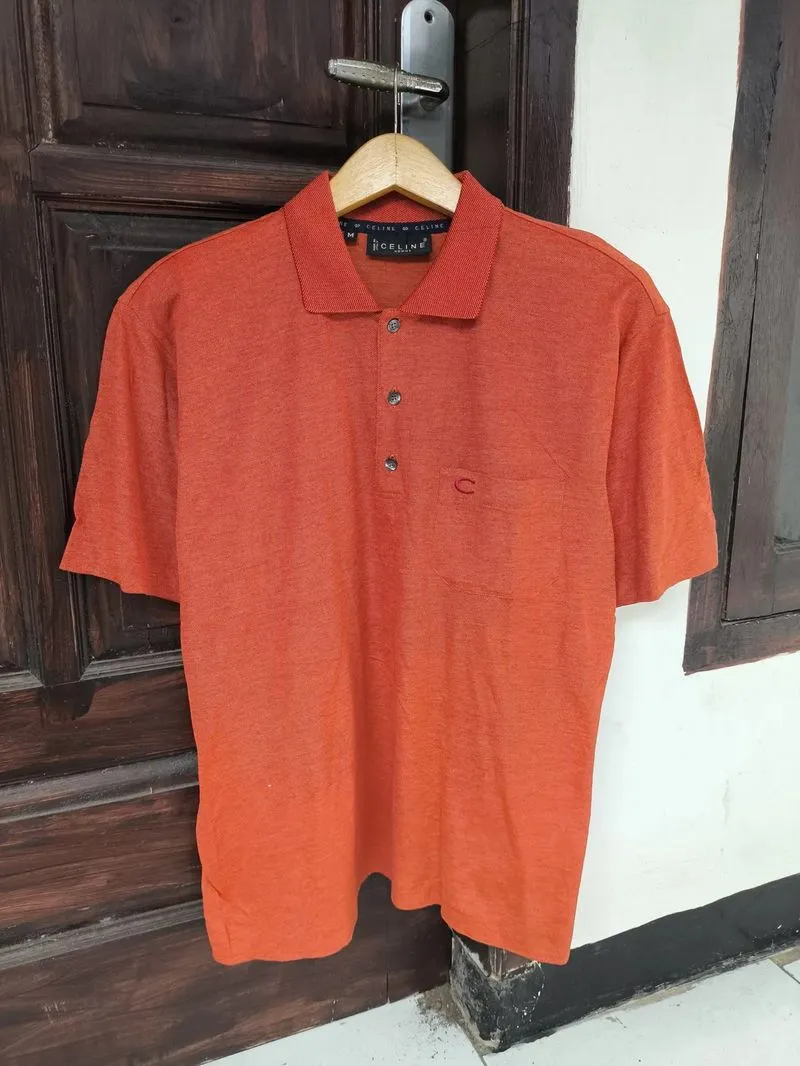 Vtg authentic Celine polo shirt  photo 1