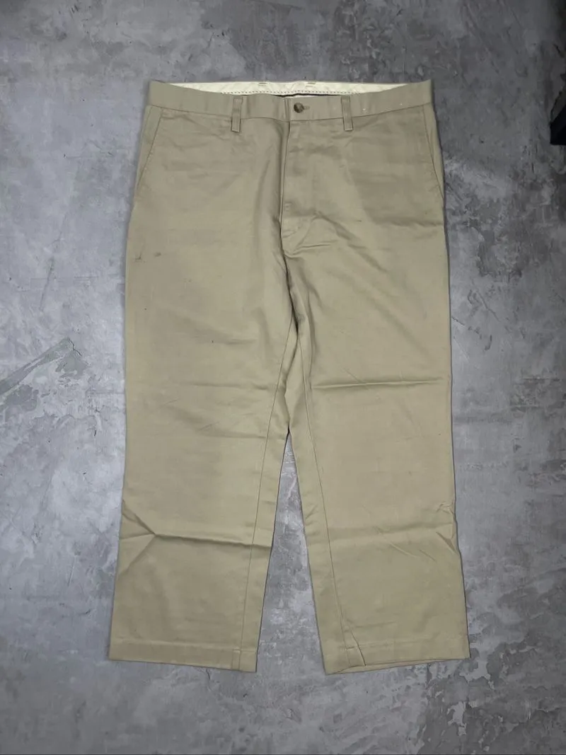 Uknown brand Chino Cream Khakis Straight fit  photo 1