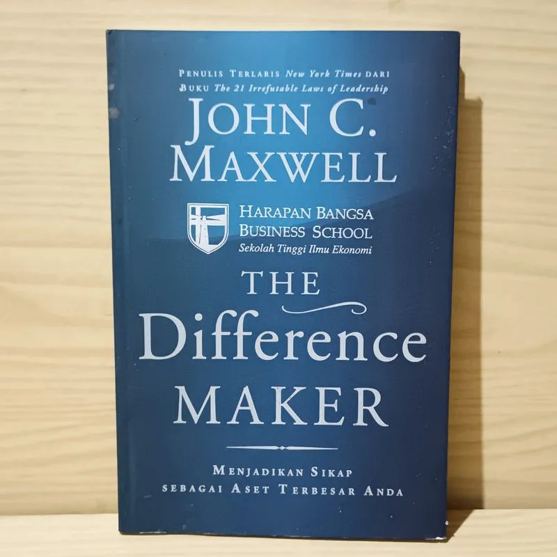 The Difference Maker, Menjadikan Sikap Sebagai Aset Terbesar photo 1
