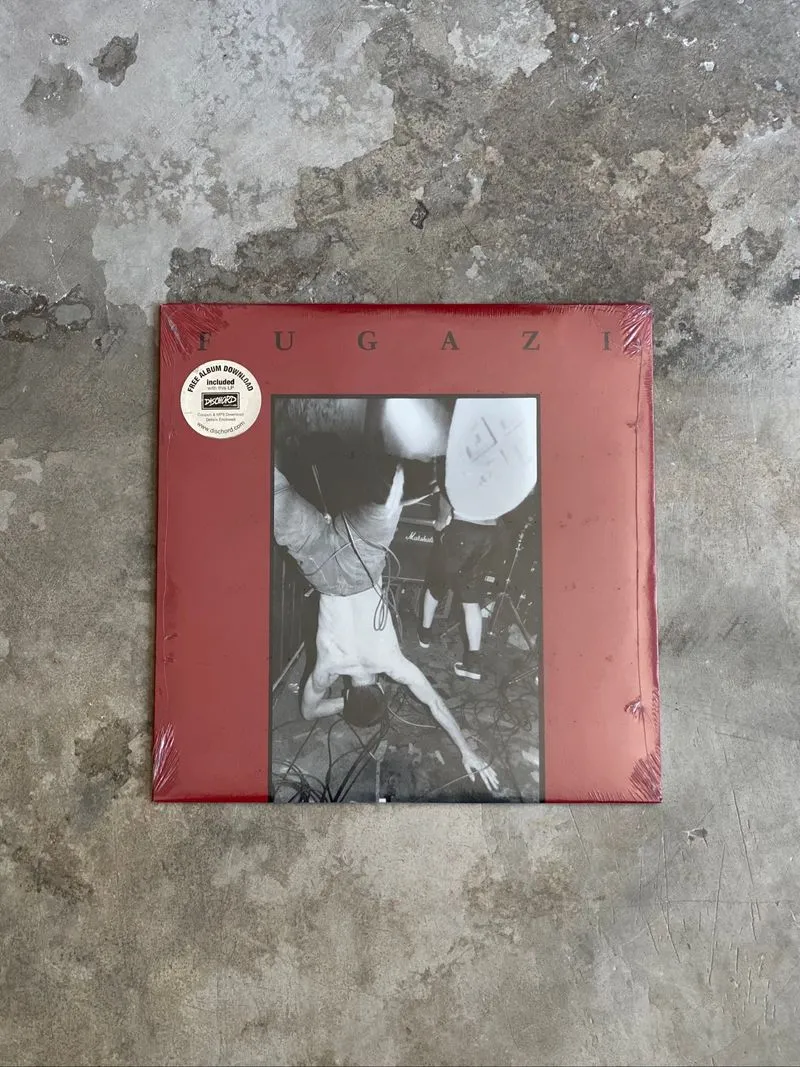 LP vinyl Fugazi - Fugazi black rare piringan hitam punk photo 1