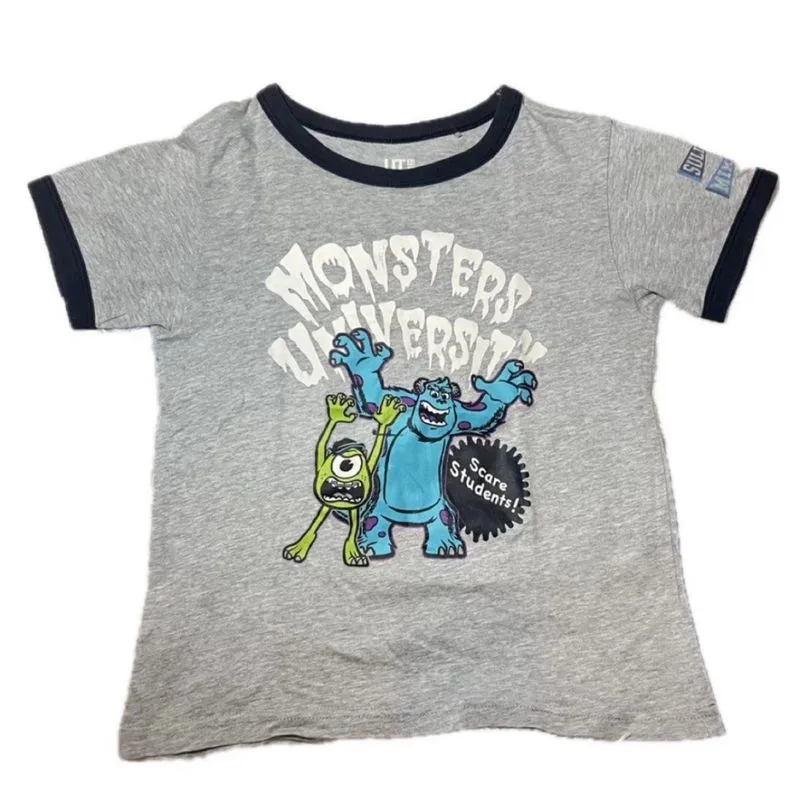 Monster Inc Baby tee y2k ringer tee kaos anak uniqlo (size 1 photo 1
