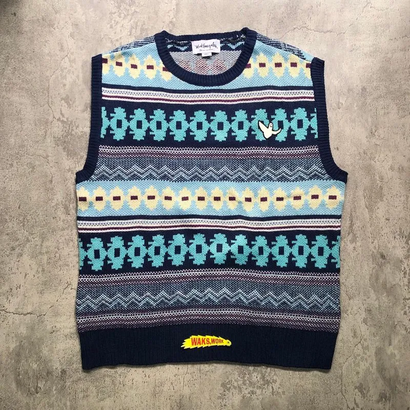 Vest Knit Mark Gonzales AOP  photo 1