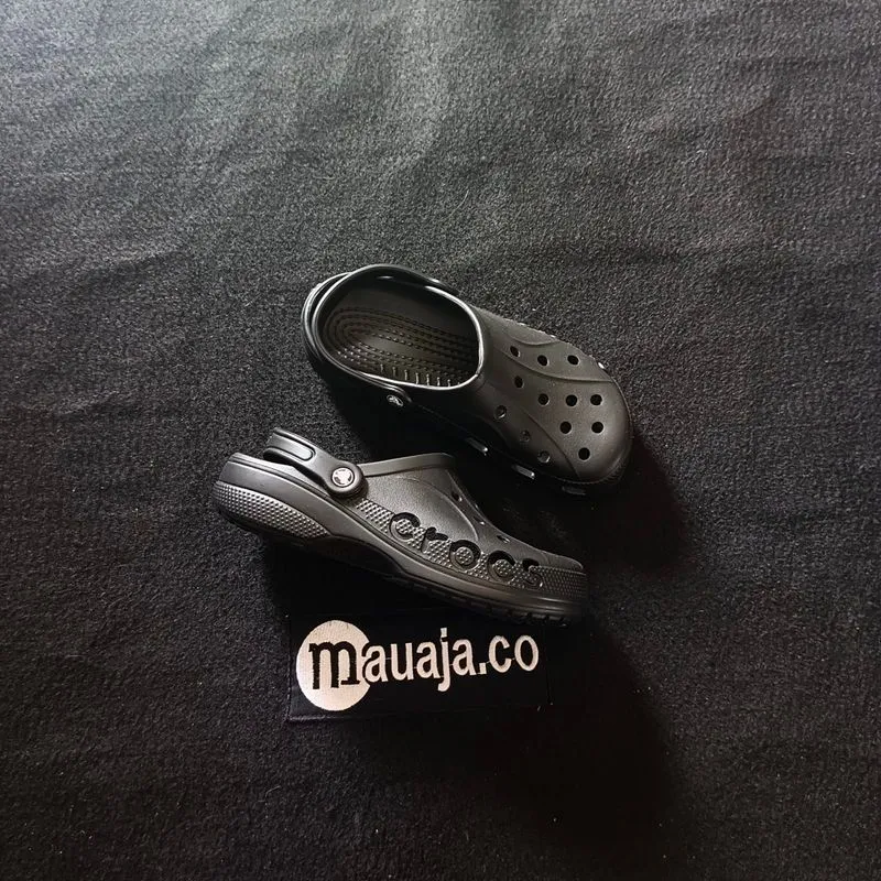 Crocs Baya Clog Sandals Black photo 1