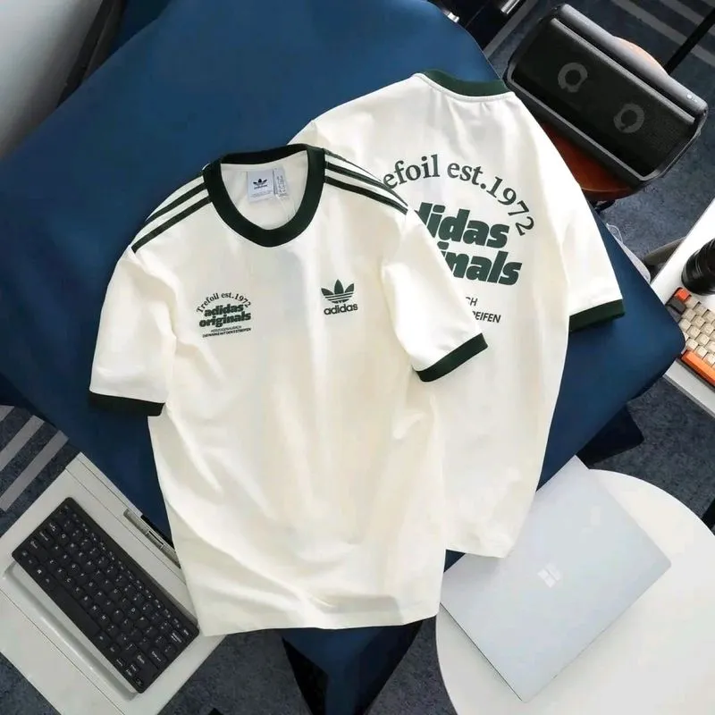 KAOS ADIDAS SABLON FOAM (TIMBUL) IVORY photo 1