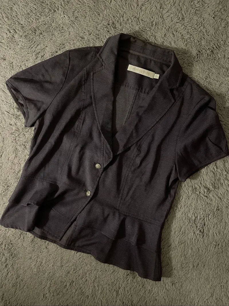 Atmosphere Short Sleeve Peplum Jacket photo 1