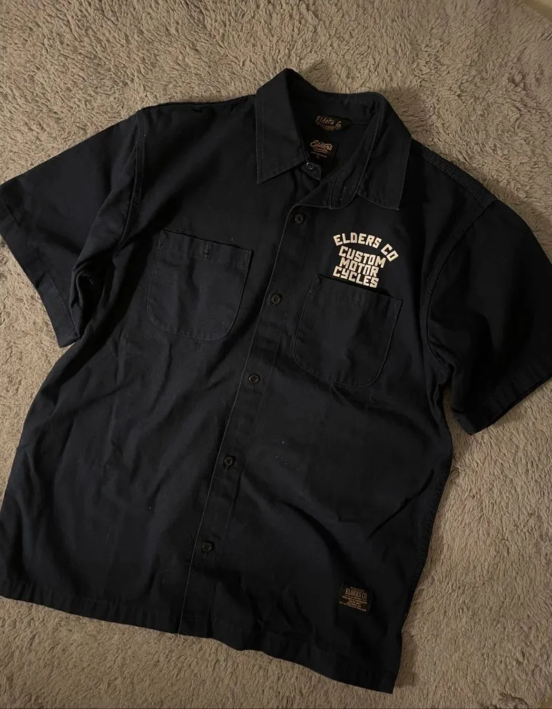 Elders Company Custom Motor Cycles Workshirt photo 1
