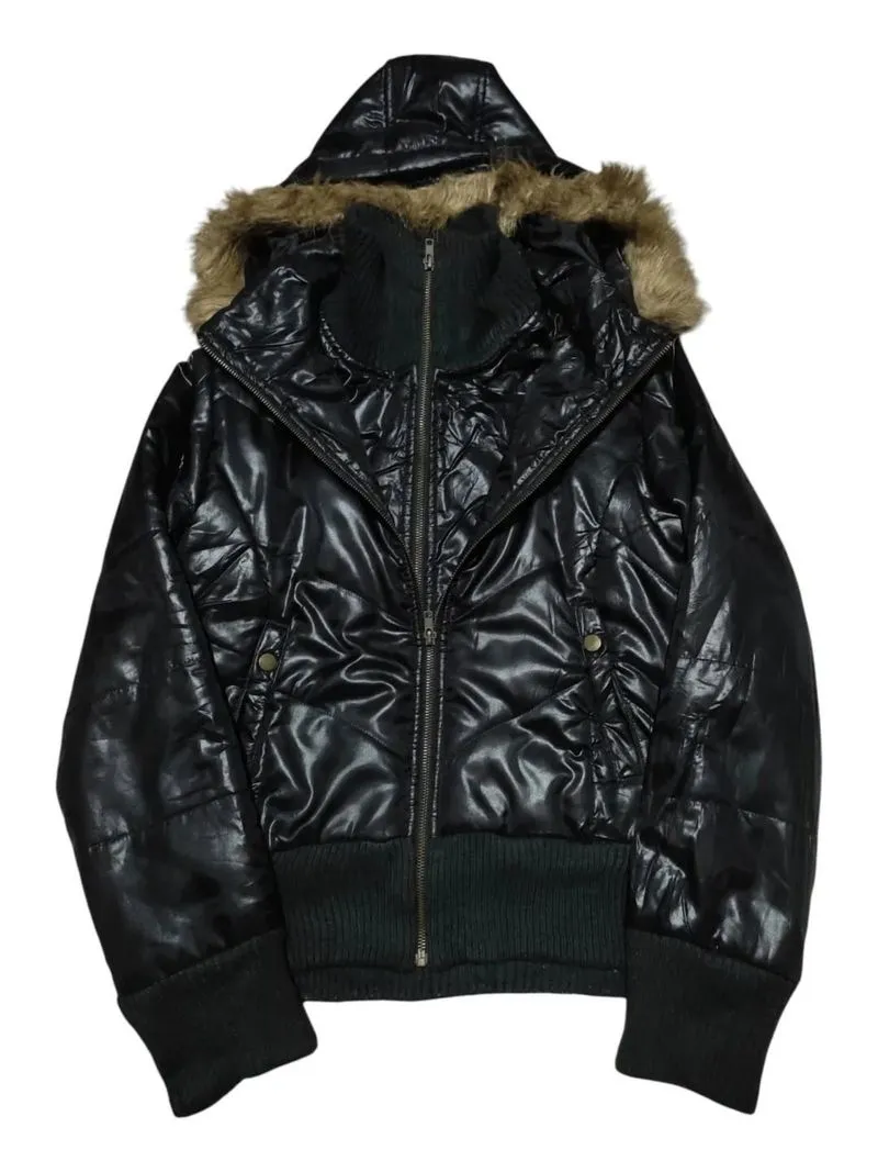 Puffer jacket furr  photo 1