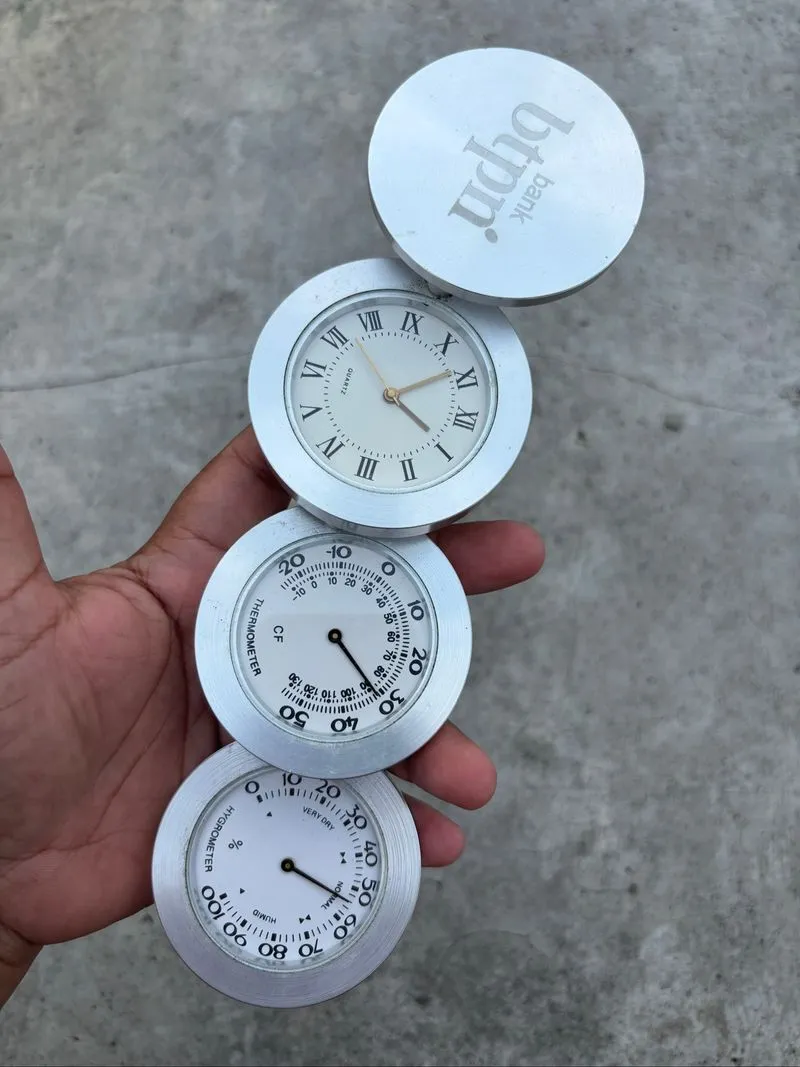 WEATHER STATION PORTABLE PHILIPPI TRIO 3 IN 1 (KONDISI OFF) photo 1