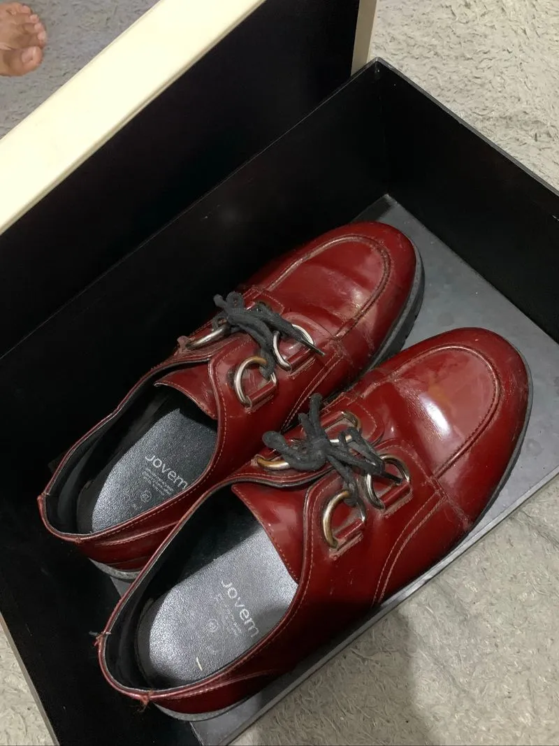 Jovem Loafers Corso Derby - Merah photo 1