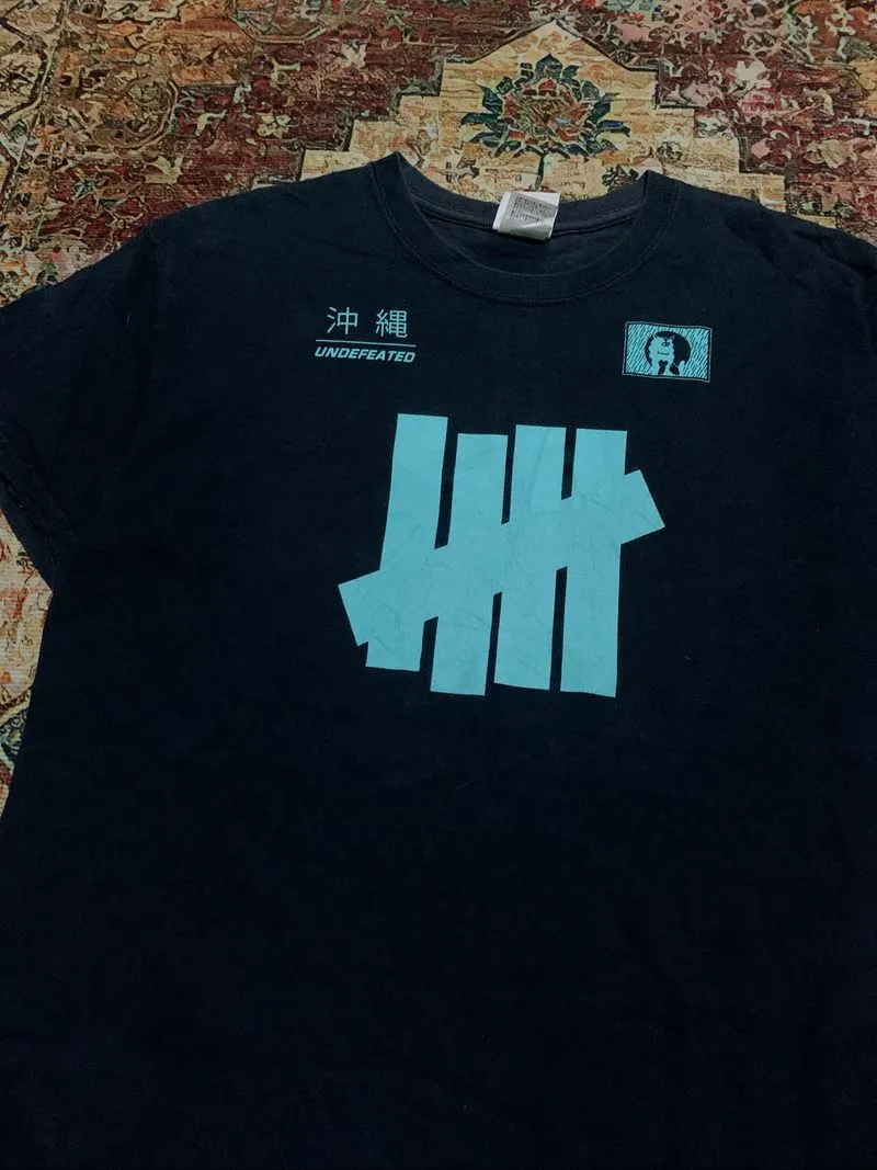 Tshirt Undefeated Navy photo 1