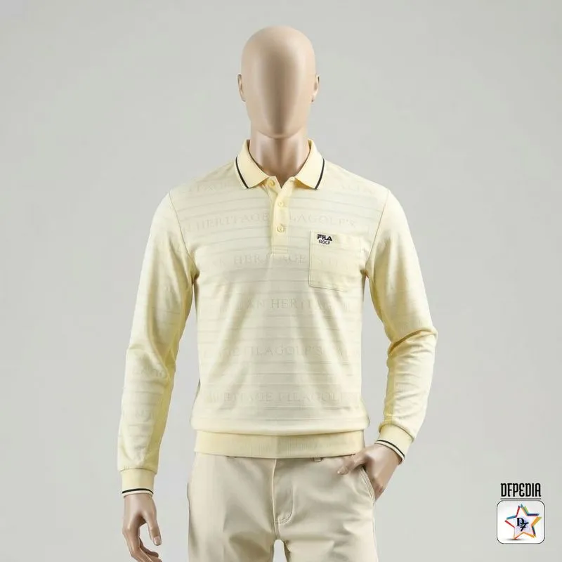 Kaos Polo Shirt FILA Golf Polo Shirt Longsleeve photo 1