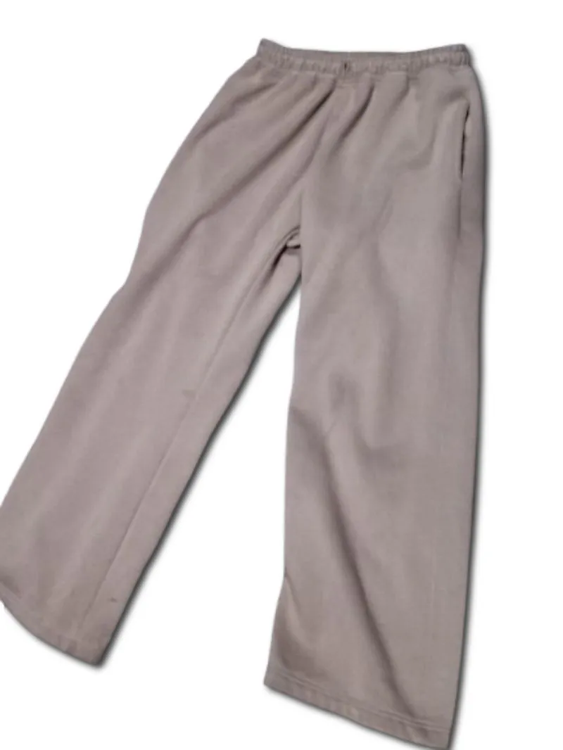 baggy cream sweatpants photo 1