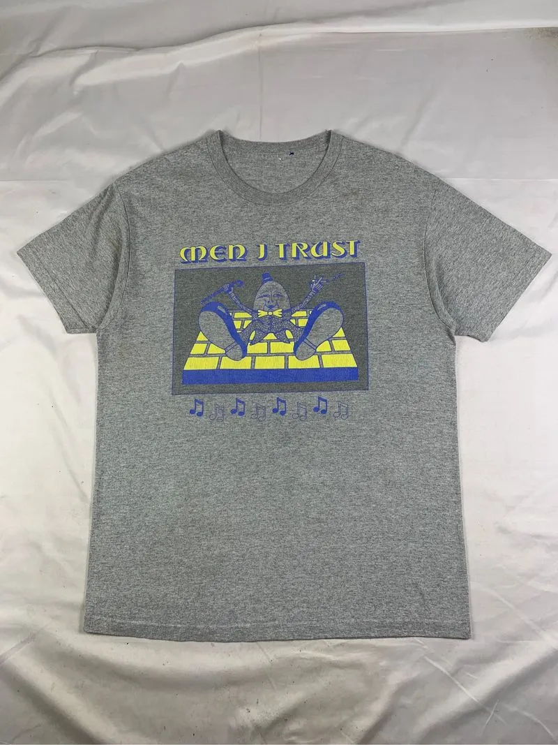 Men I Trust Gray "Egg Fellow" Band Tee (L) photo 1