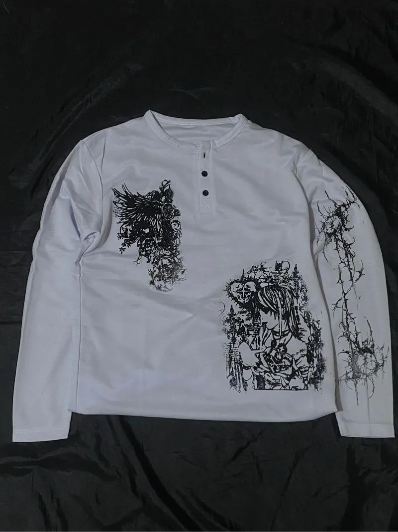 longsleeve sigilism henley photo 1
