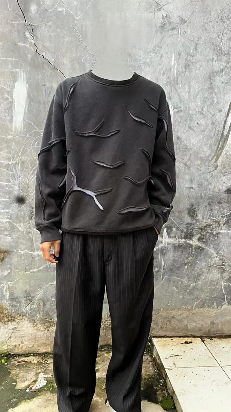 fraction crewneck photo 1