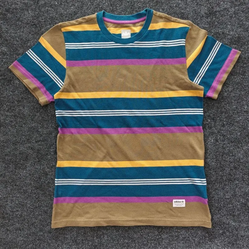 Adidas Skateboarding T-Shirt Striped photo 1