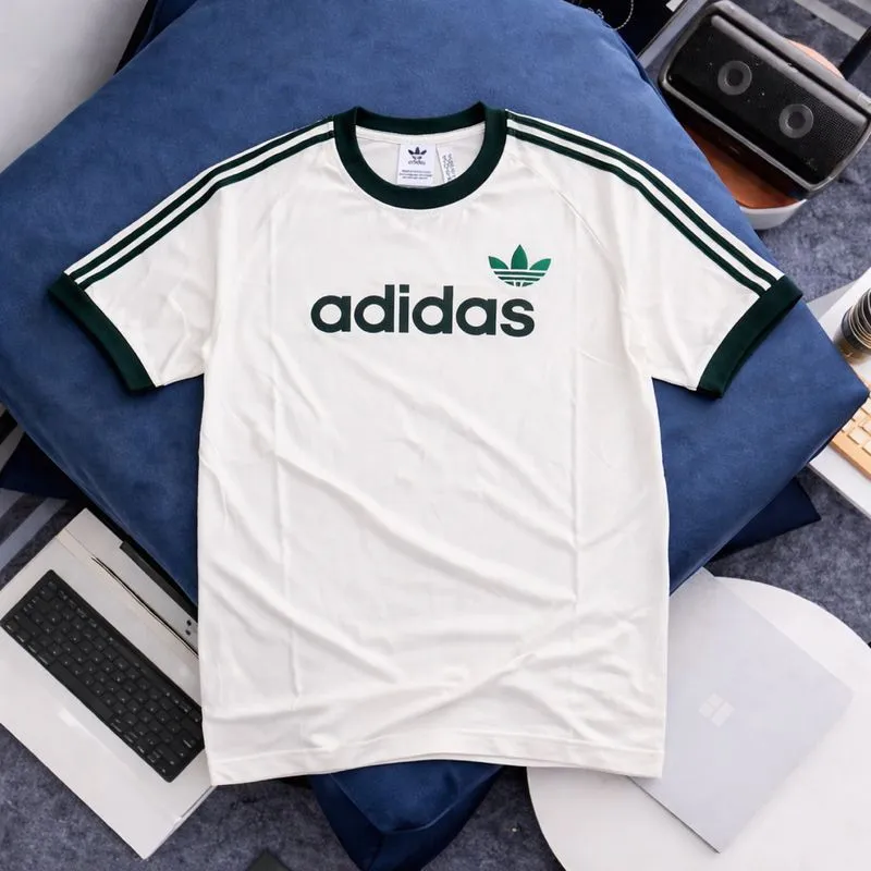 KAOS ADIDAS TREEFOIL LIST HIJAU BOTOL photo 1