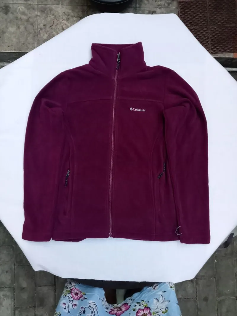 Columbia Streetwear Fleece Wanita burgundy photo 1
