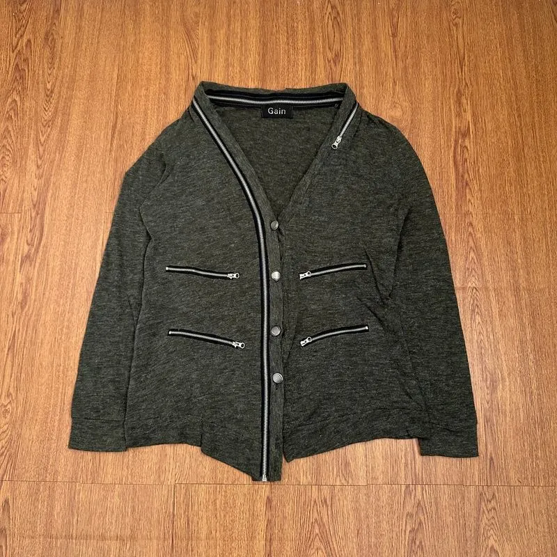 Gain punk zipper cardigan photo 1