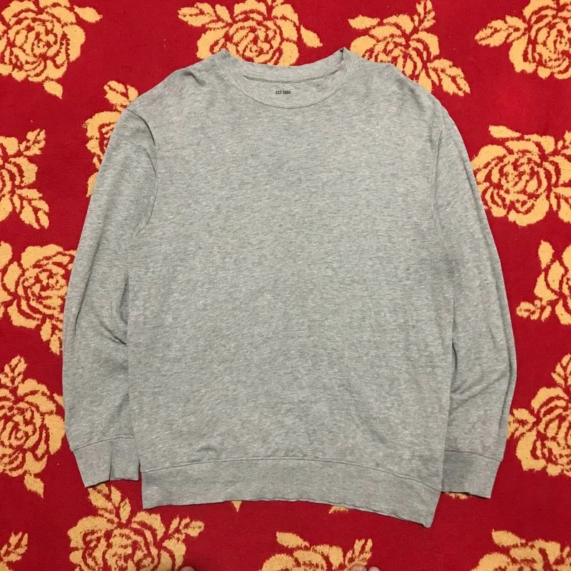 Crewneck Loose Fit Spao Gray photo 1