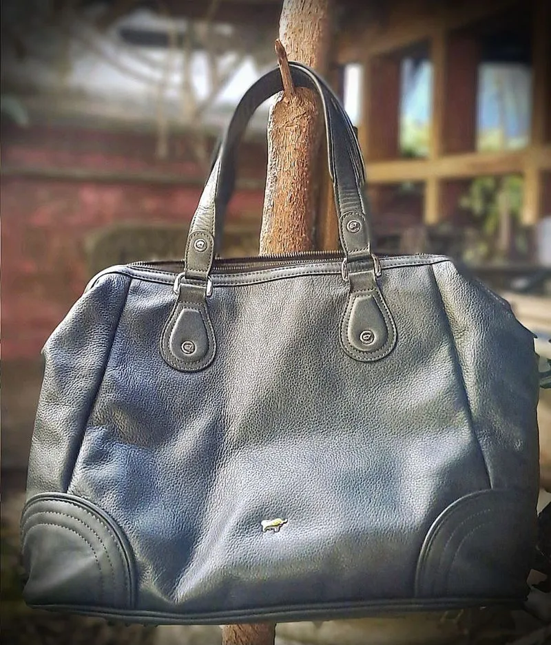 Tas Cemplang Cemplung  Vintage Braun Buffel photo 1