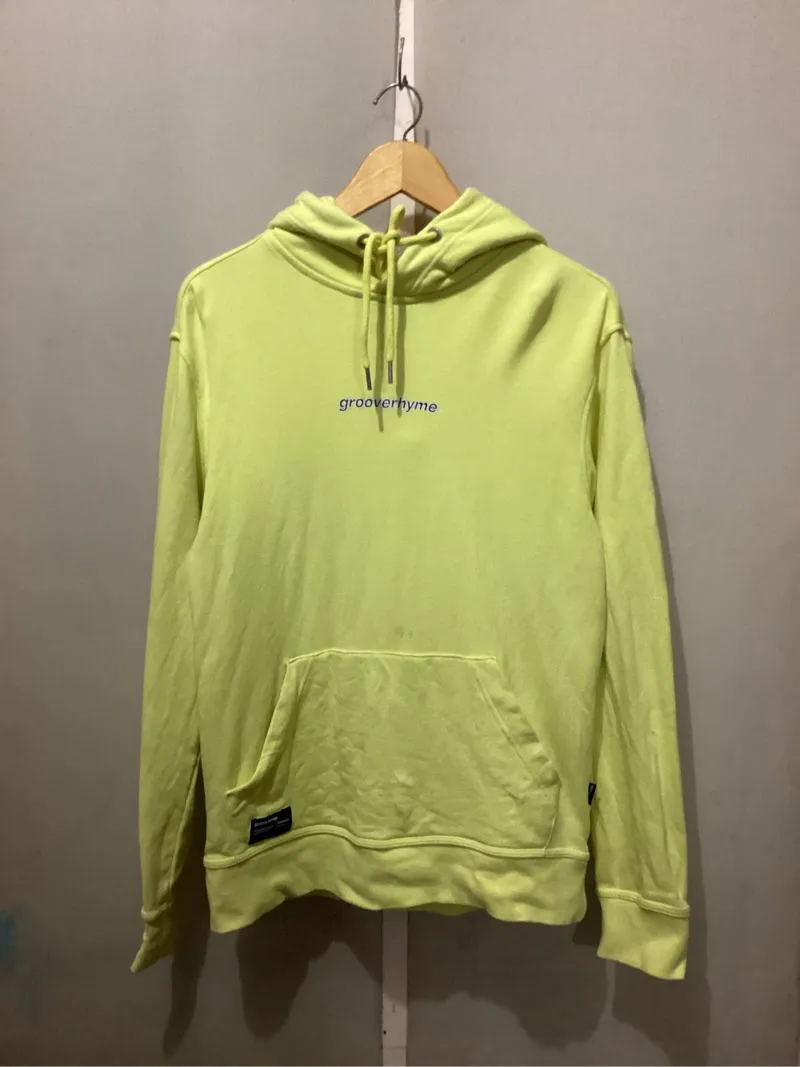 Grooverhyme Casual Skater Sweater Wanita yellow green photo 1