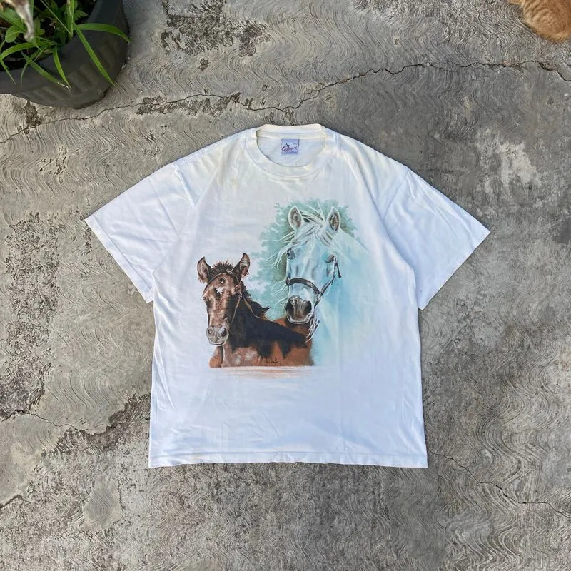 Vintage 1995 Harleyquin Tee USA photo 1