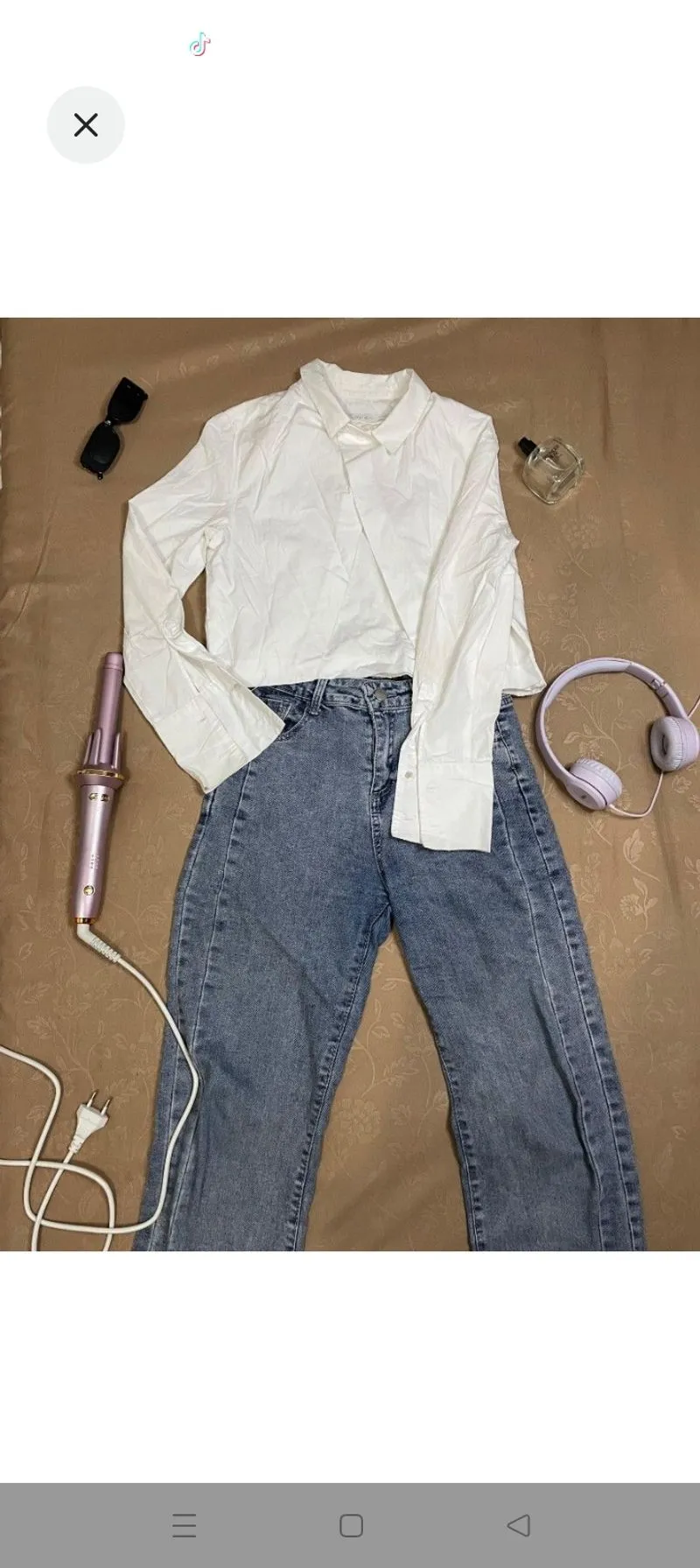 ZARA Casual T-shirt Wanita white photo 1