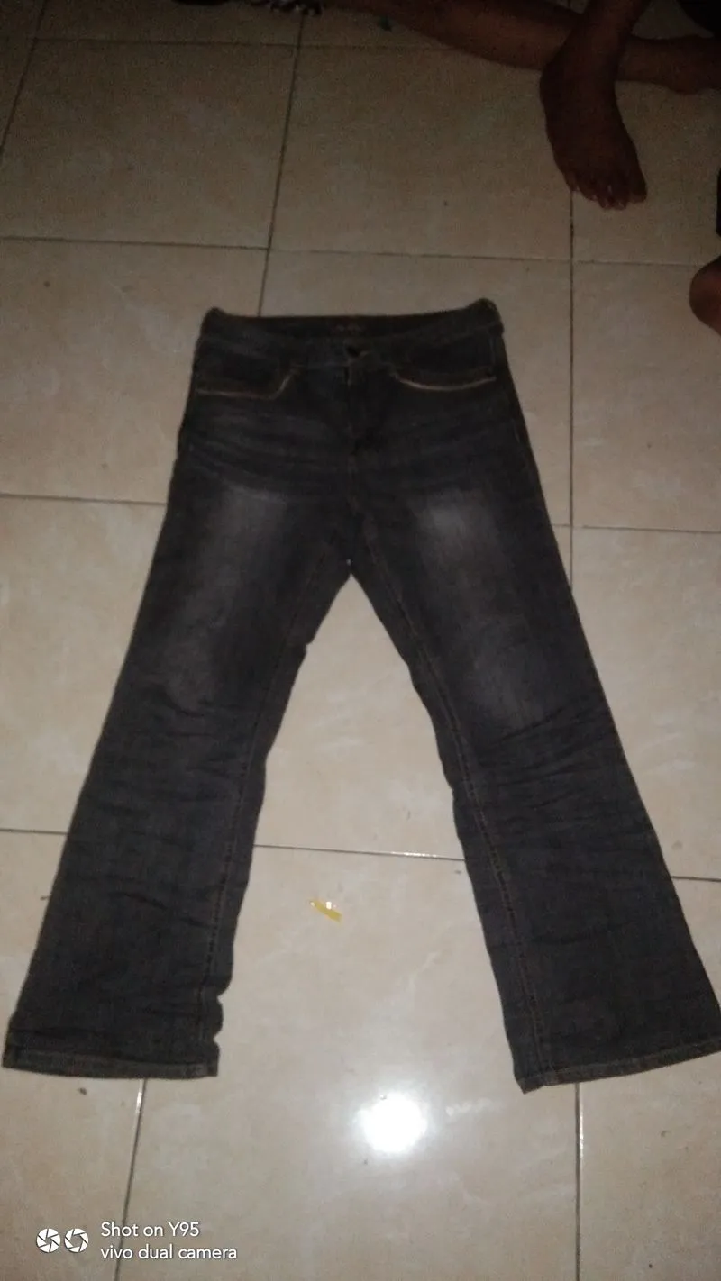 Levi's Y2K Casual T-shirt Pria silver black photo 1