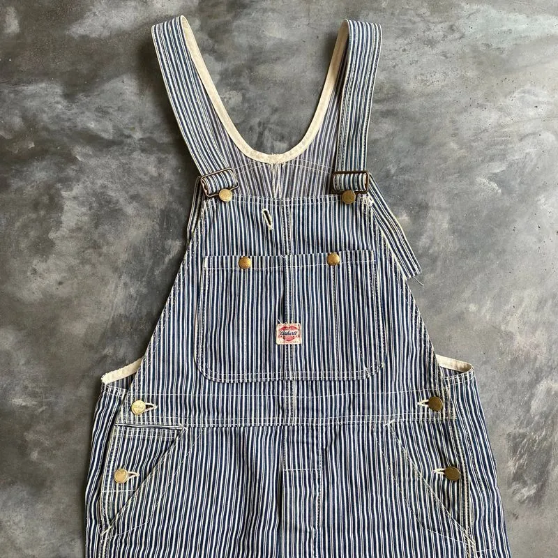 Vintage Carhartt Overalls Hickory photo 1