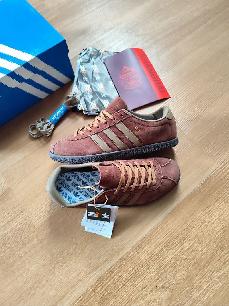 [Termurah] Sneakers - Adidas City Series City Brown photo 1
