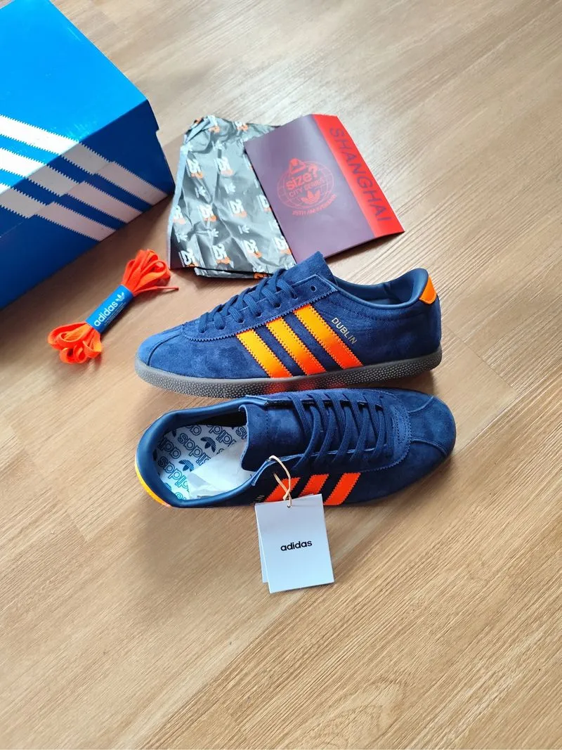 [Termurah] Sneakers - Adidas City Series Dublin Navy photo 1