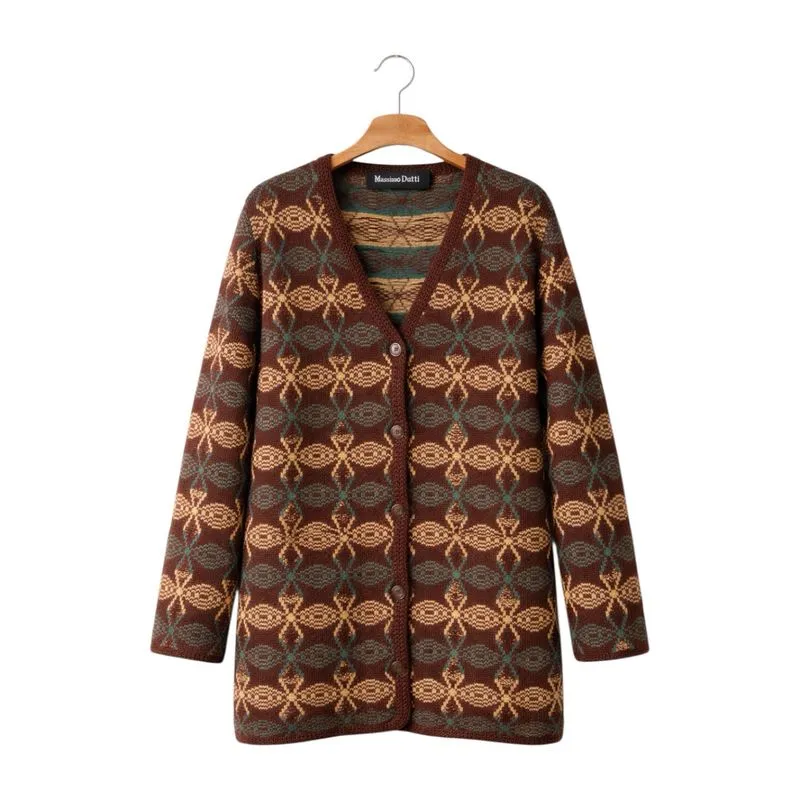 (Woman) Cardigan Wool Jasmine Massimo Dutti New Condition photo 1