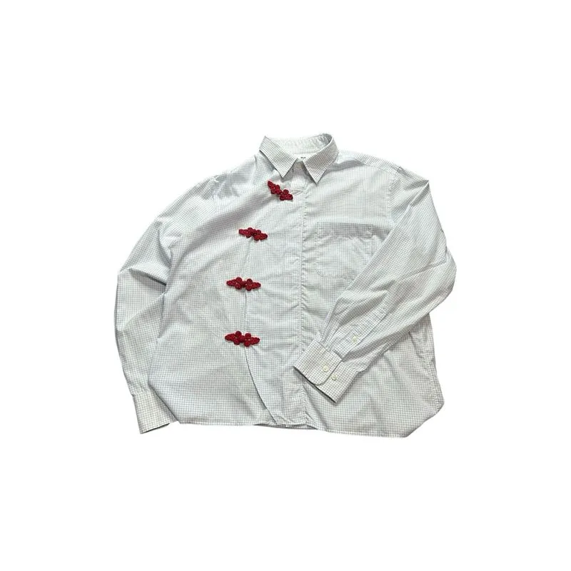 Cheongsam Shirt Rework  photo 1