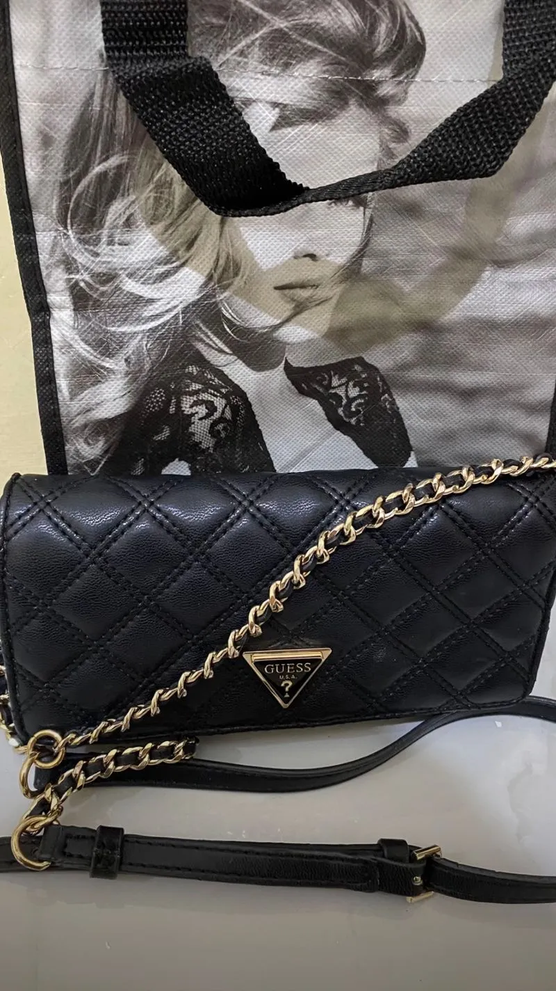 GUESS Giully Crossbody Bag featuring gold-tone hardware and  photo 1