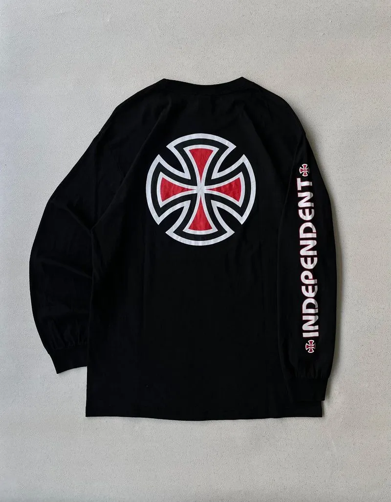 Independent Truck Company Cross Bar Logo Longsleeve Spellout photo 1