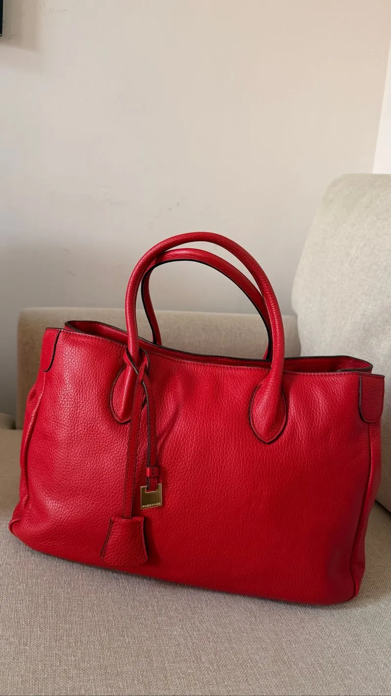 RABEANCO - TOTE HANDBAG - RED photo 1