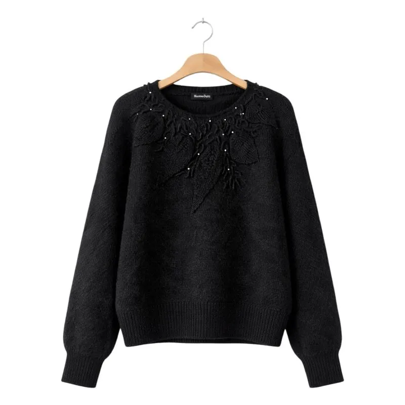 (Woman) Sweater Crewneck Wooly Massimo Dutti photo 1