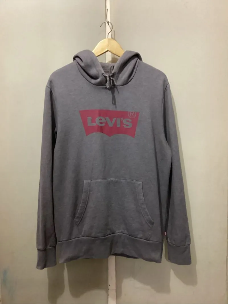 Levi's Casual Skater Hoody Pria tan photo 1