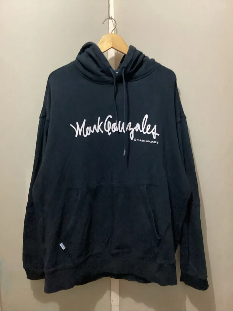 Mark Gonzales Casual Skater Hoody Pria black photo 1