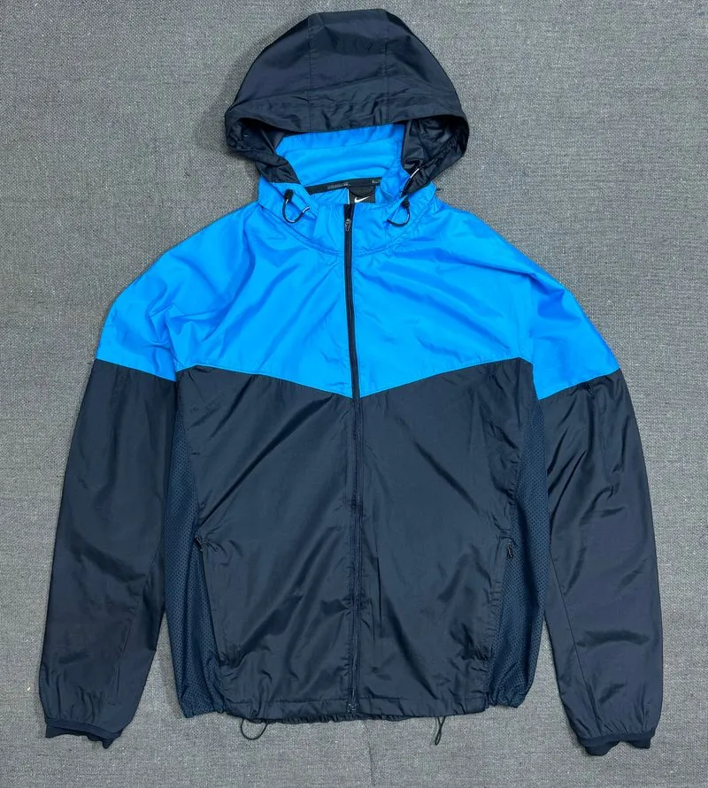 Nike Vintage Sportswear Windbreaker Pria navy blue photo 1