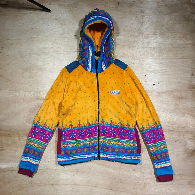 TITICACA Peruvian Native Fleece Hoodie Zipper photo 1