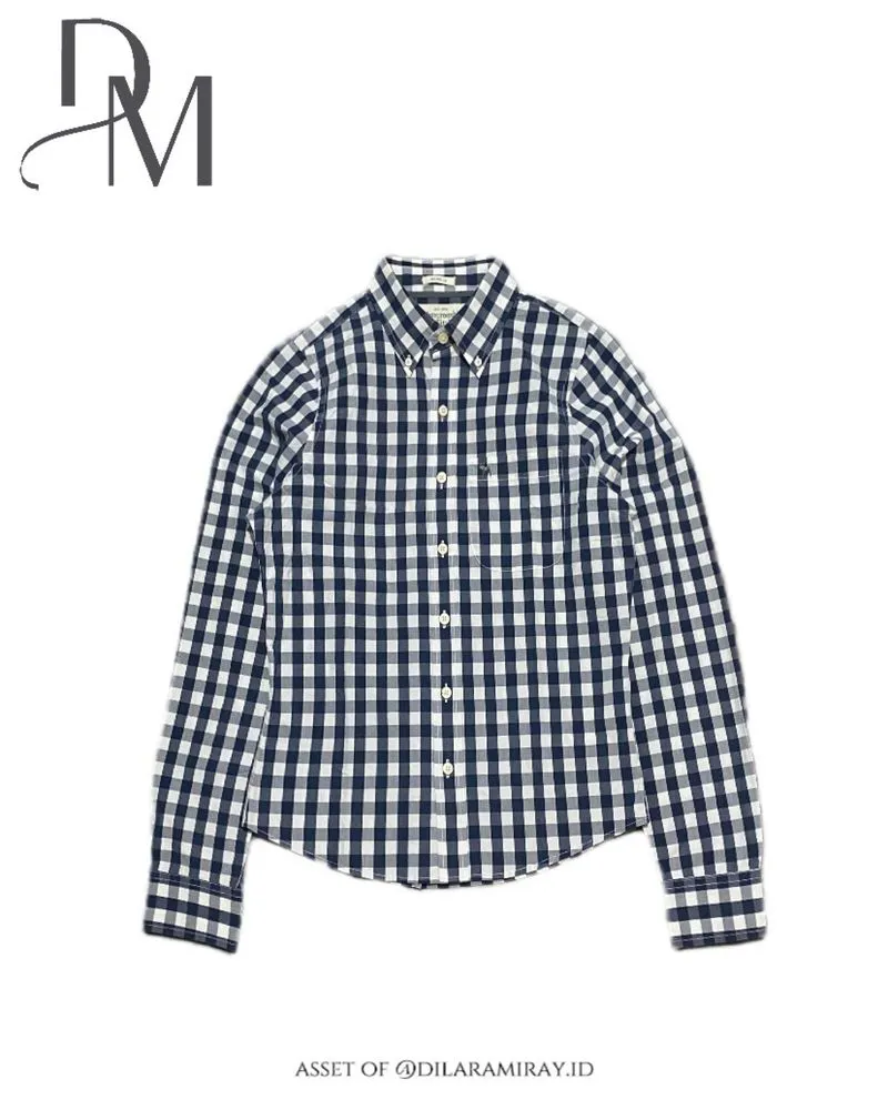 Abercrombie & Fitch Muscle Oxford Shirt/Kemeja Gingham photo 1