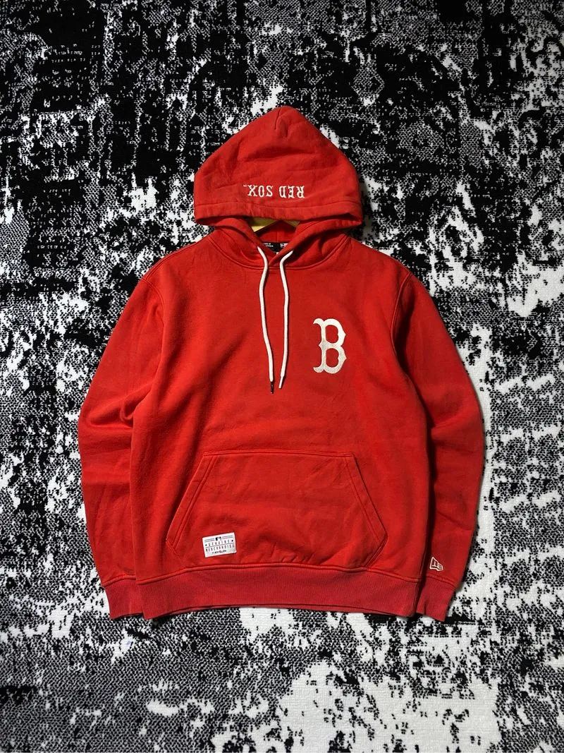 Hoodie New Era Boston Bordir Logo photo 1