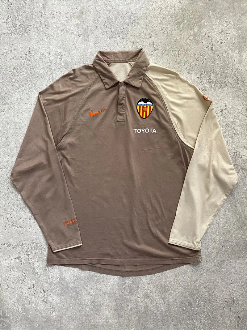 Valencia 2004-2005 Nike Total 90 Training Jersey Polo Shirt photo 1