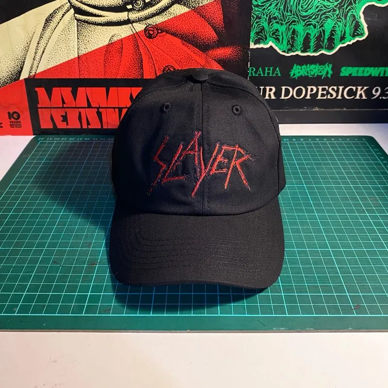 Slayer Logo Dad Cap  photo 1