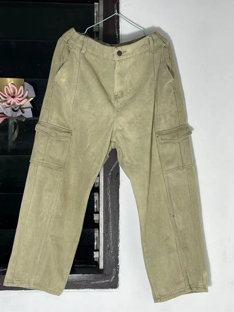 Highwaist Cargo Jeans Vintage photo 1