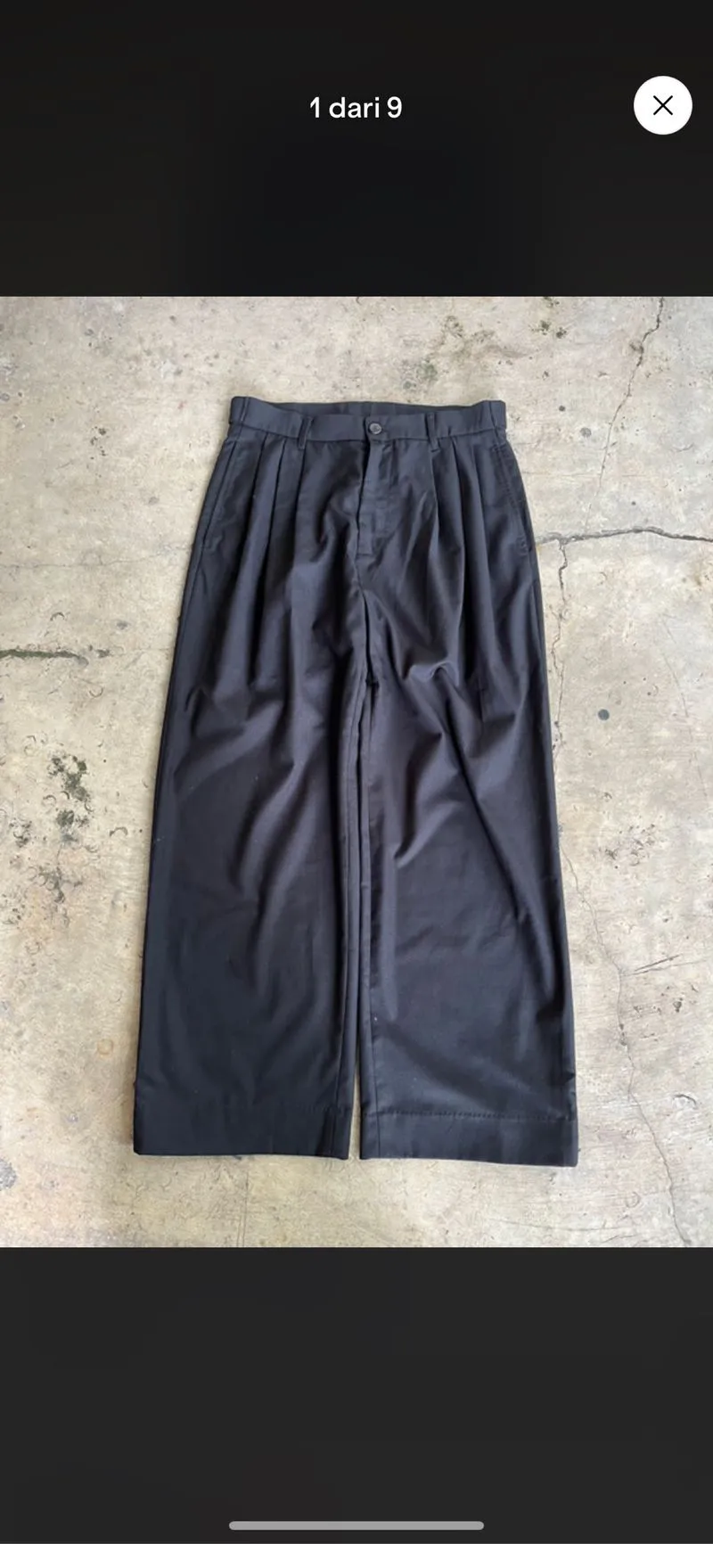 Baggy Trousers Blank Pants photo 1