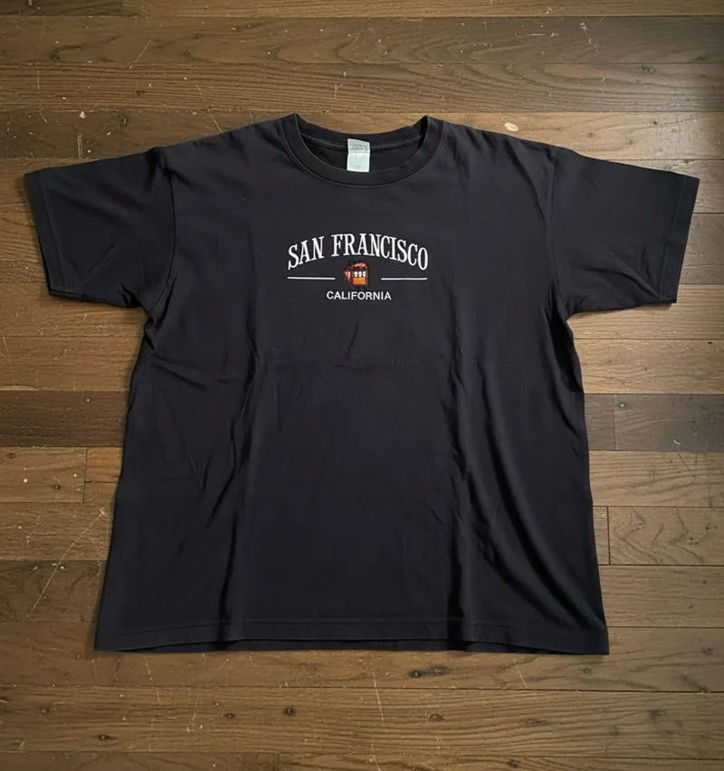 Teemax Navy San Francisco California Graphic T-Shirt  photo 1