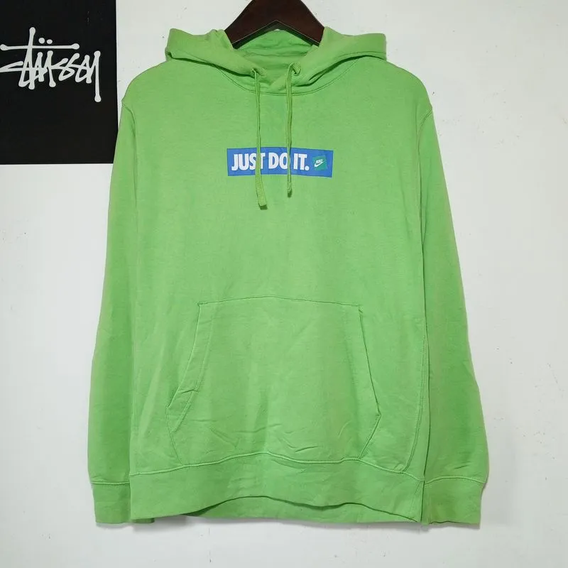 Nike Streetwear Sportswear Hoody Pria green photo 1